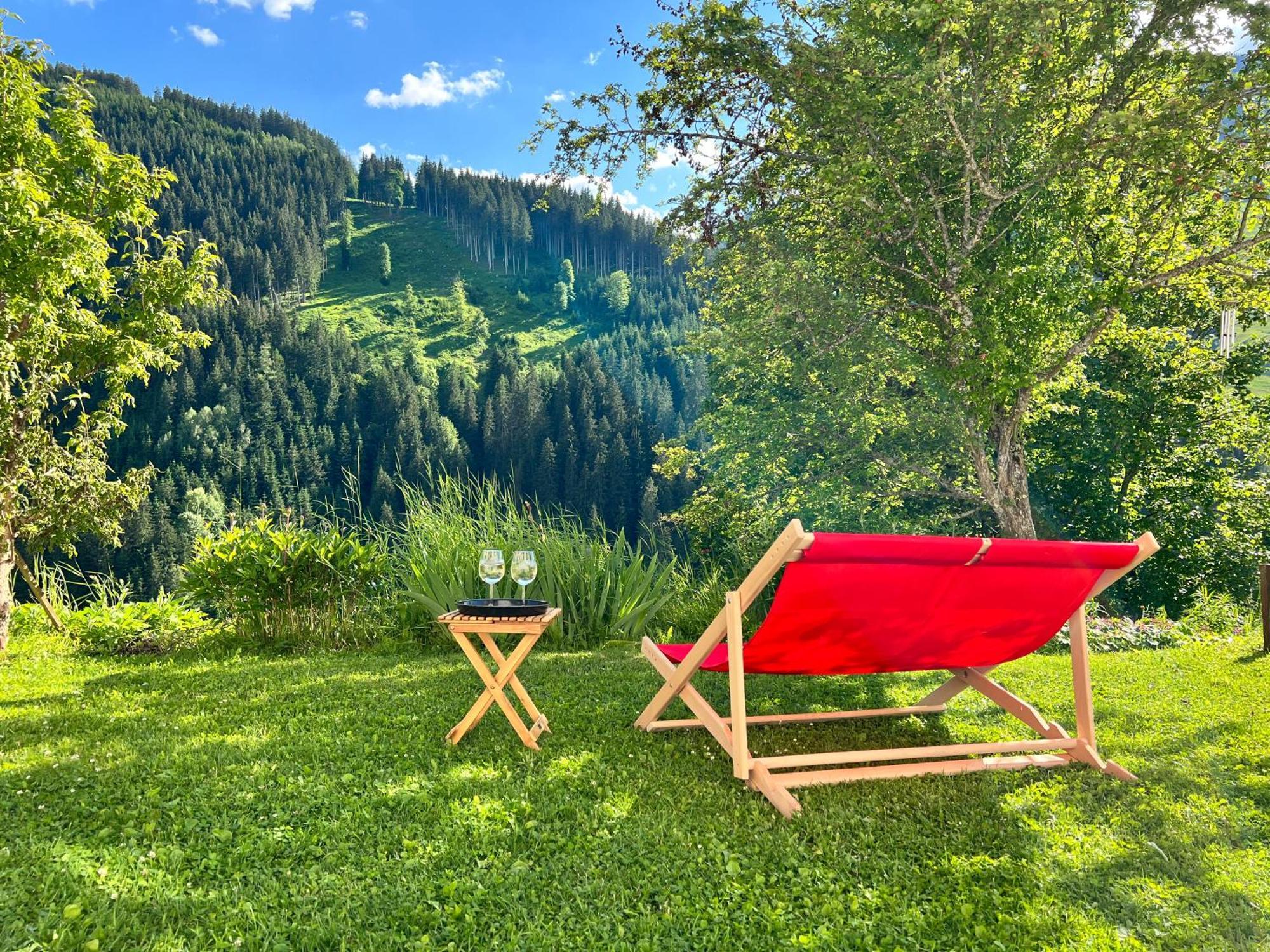 Alm Seasons Premium Chalet & Studios Saalbach-Hinterglemm Exteriör bild
